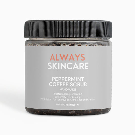 Peppermint Coffee Scrub